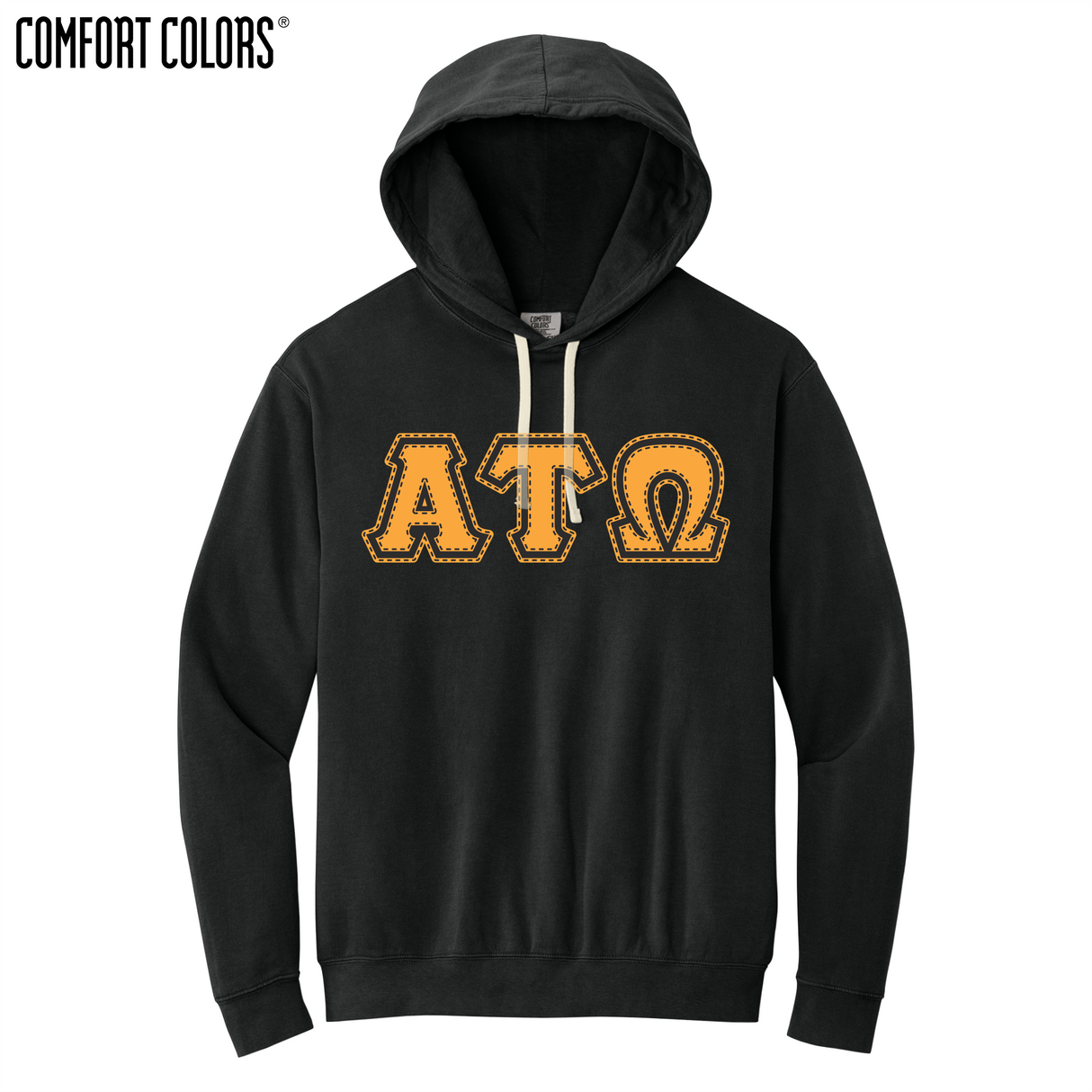 Greek Letters Lightweight Hoodie