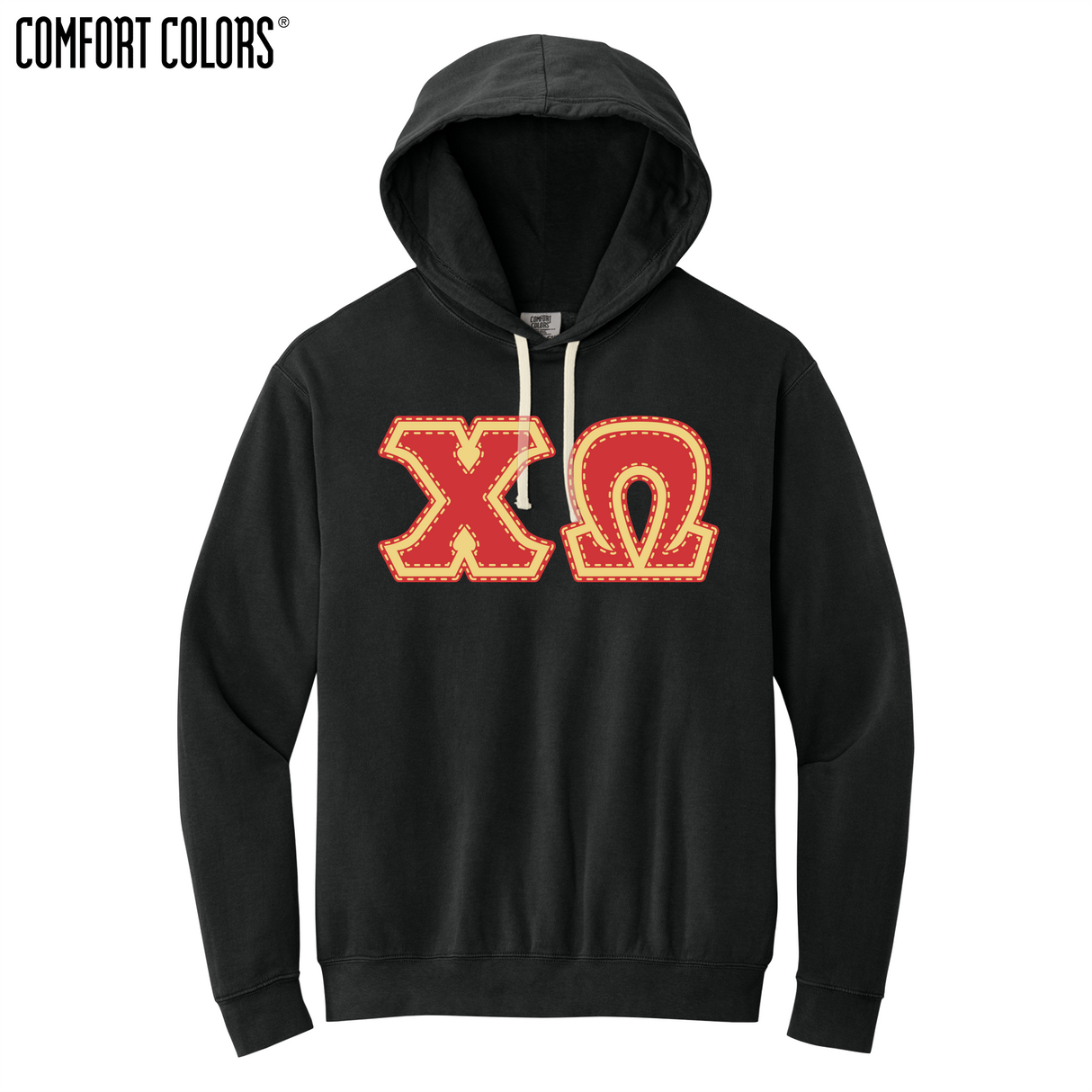 Greek Letters Lightweight Hoodie