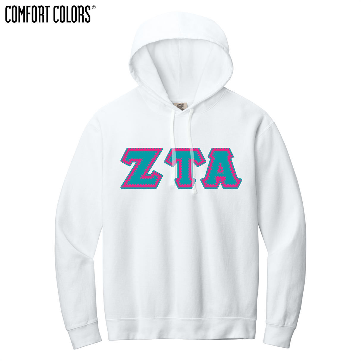Greek Letters Lightweight Hoodie