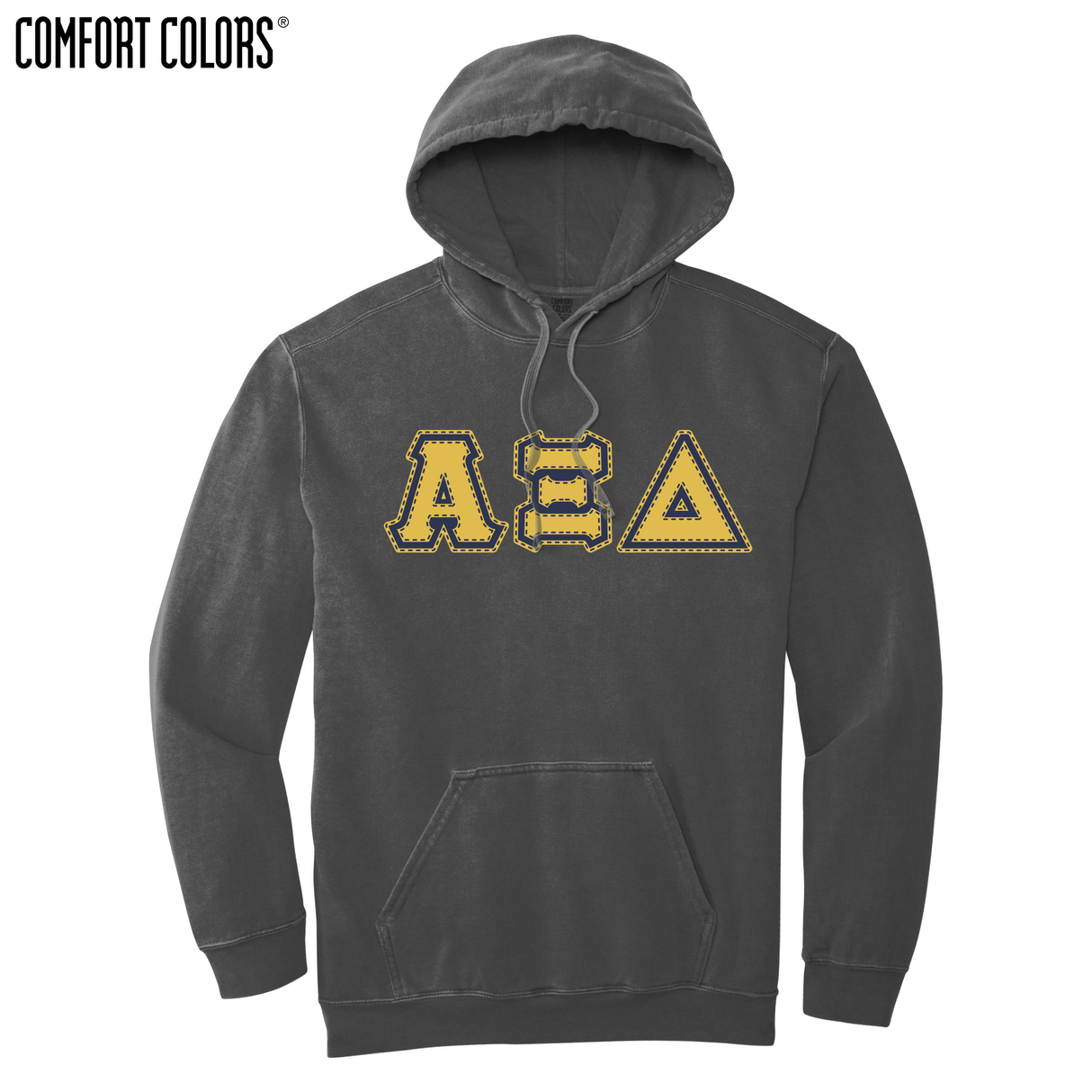 Greek Letters Ring-Spun Hoodie