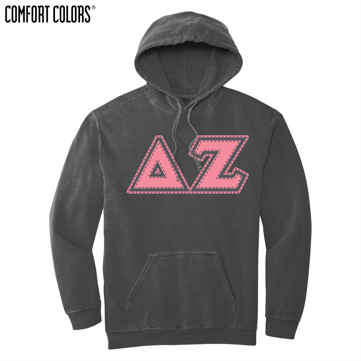Greek Letters Ring-Spun Hoodie