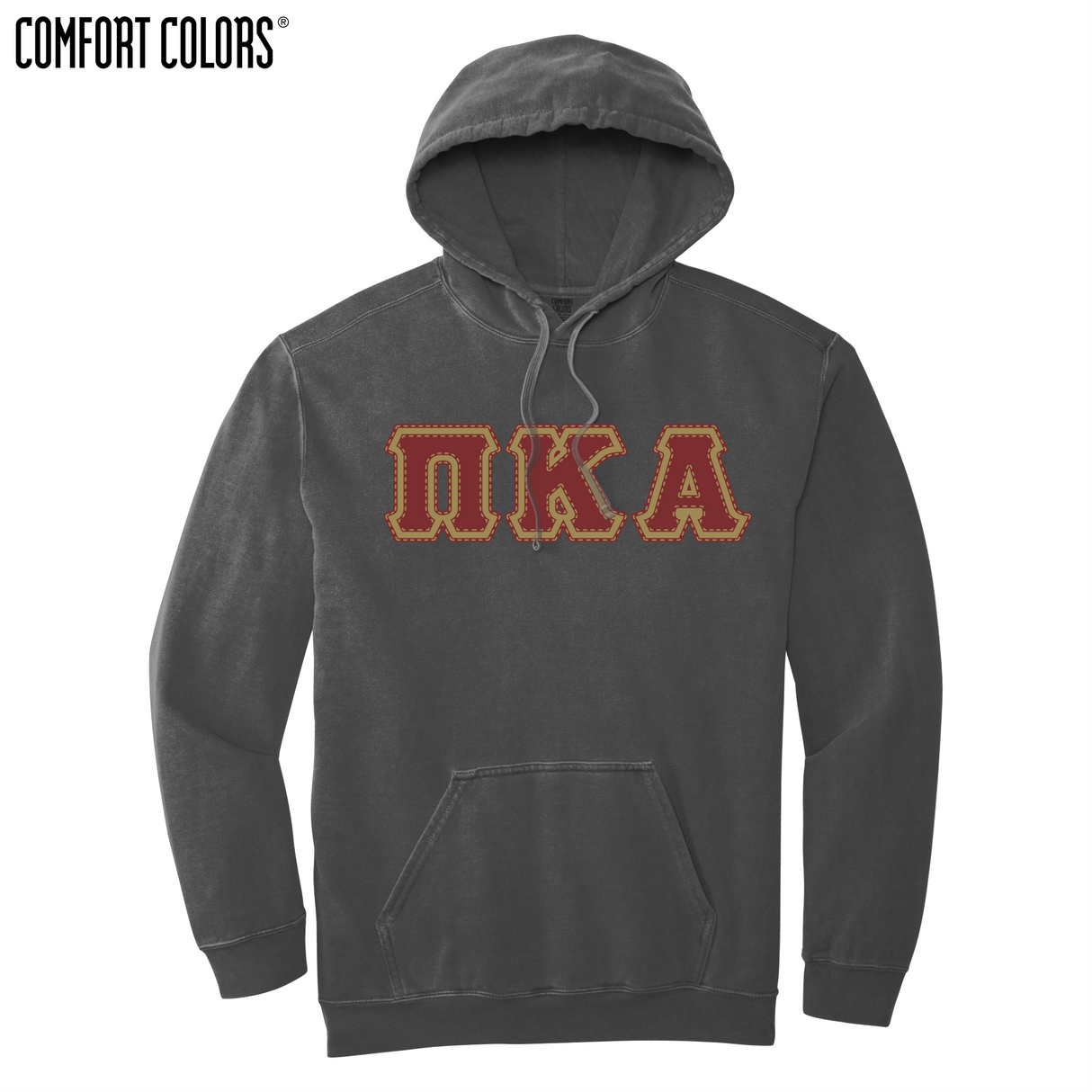 Greek Letters Ring-Spun Hoodie