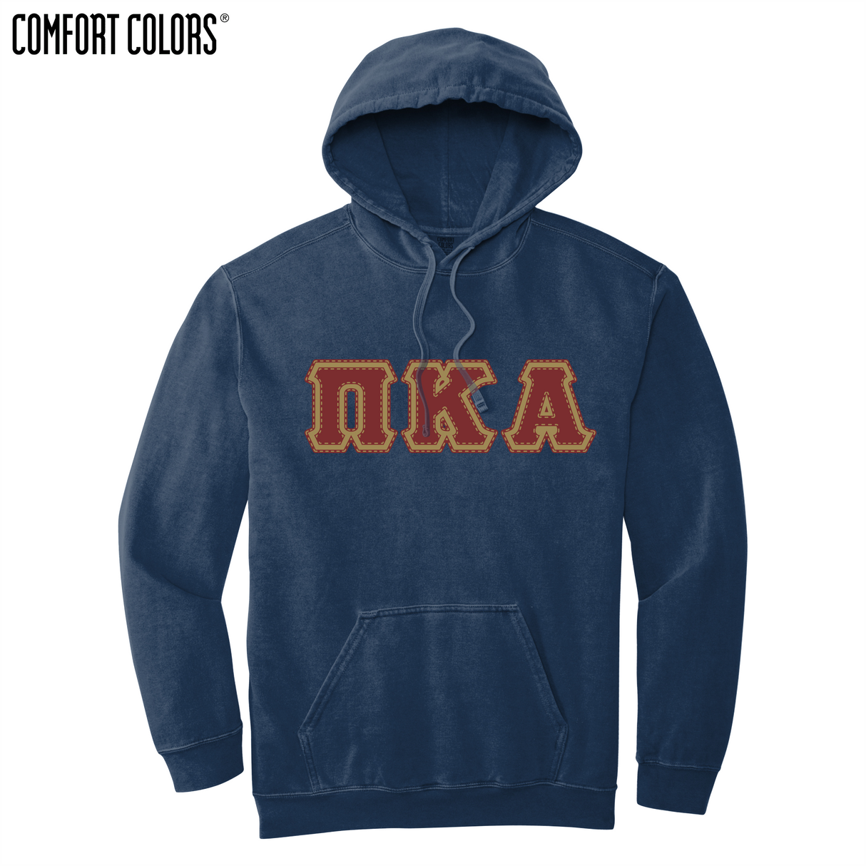 Greek Letters Ring-Spun Hoodie