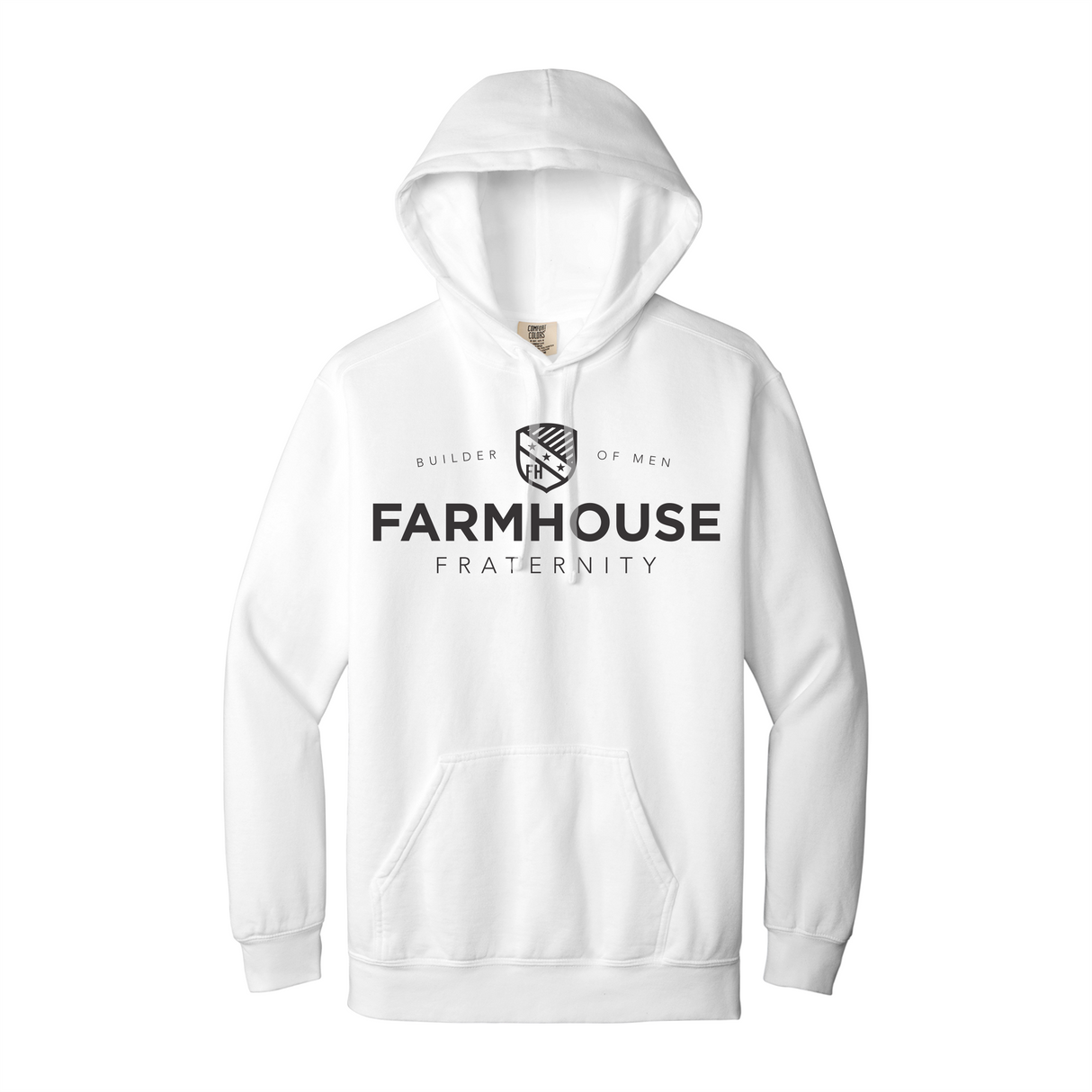 Greek Letters Ring-Spun Hoodie