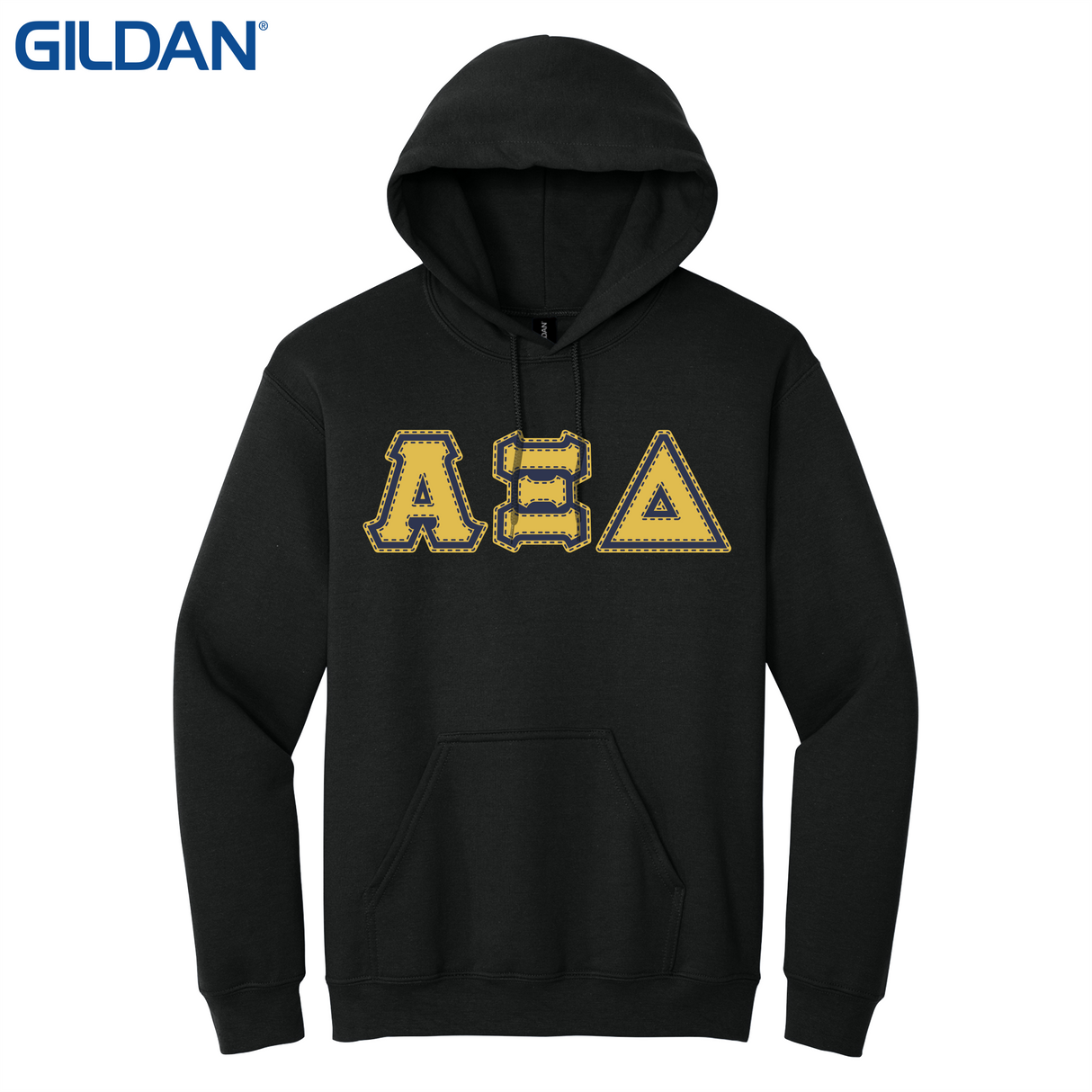 Greek Letters Pullover Hoodie