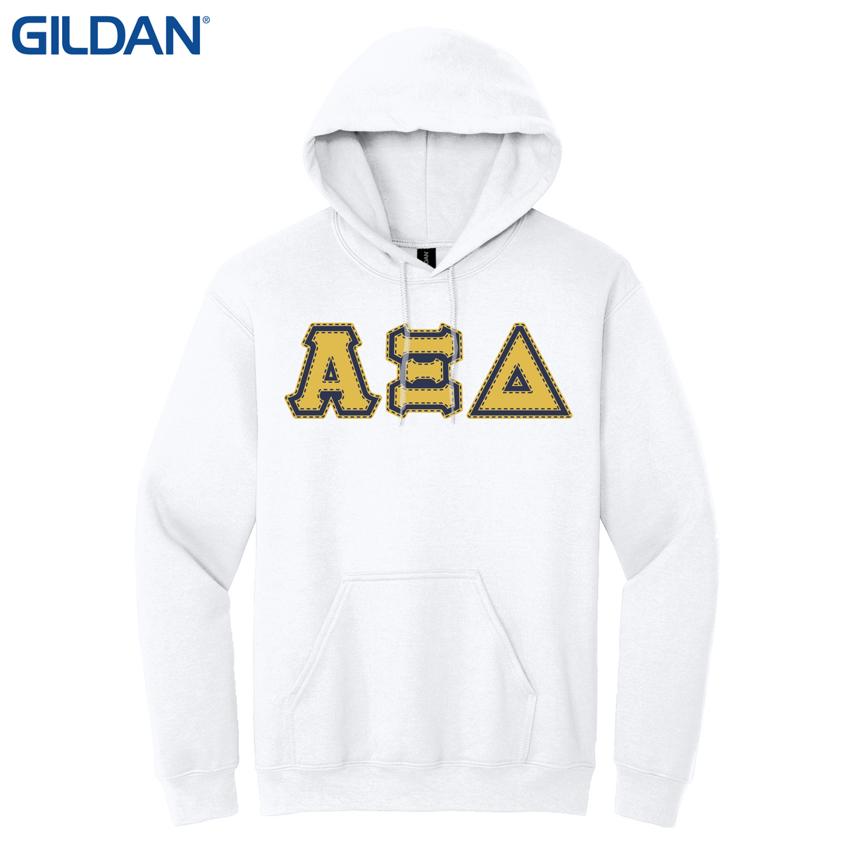 Greek Letters Pullover Hoodie
