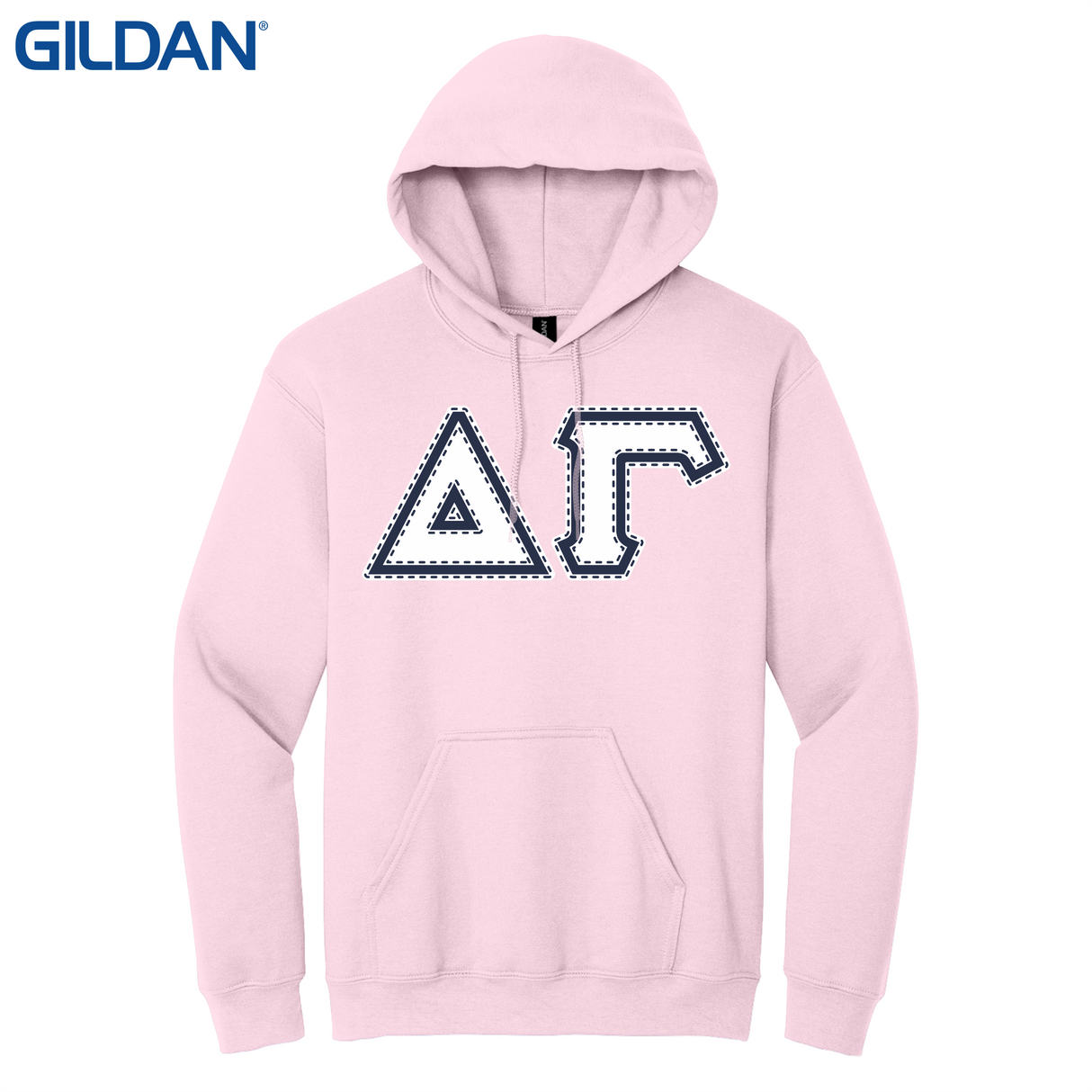 Greek Letters Pullover Hoodie