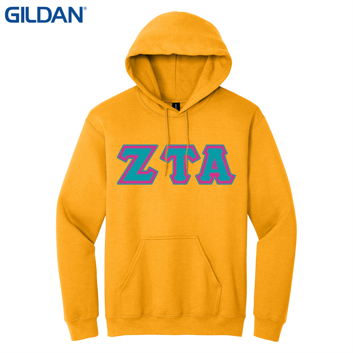 Greek Letters Pullover Hoodie