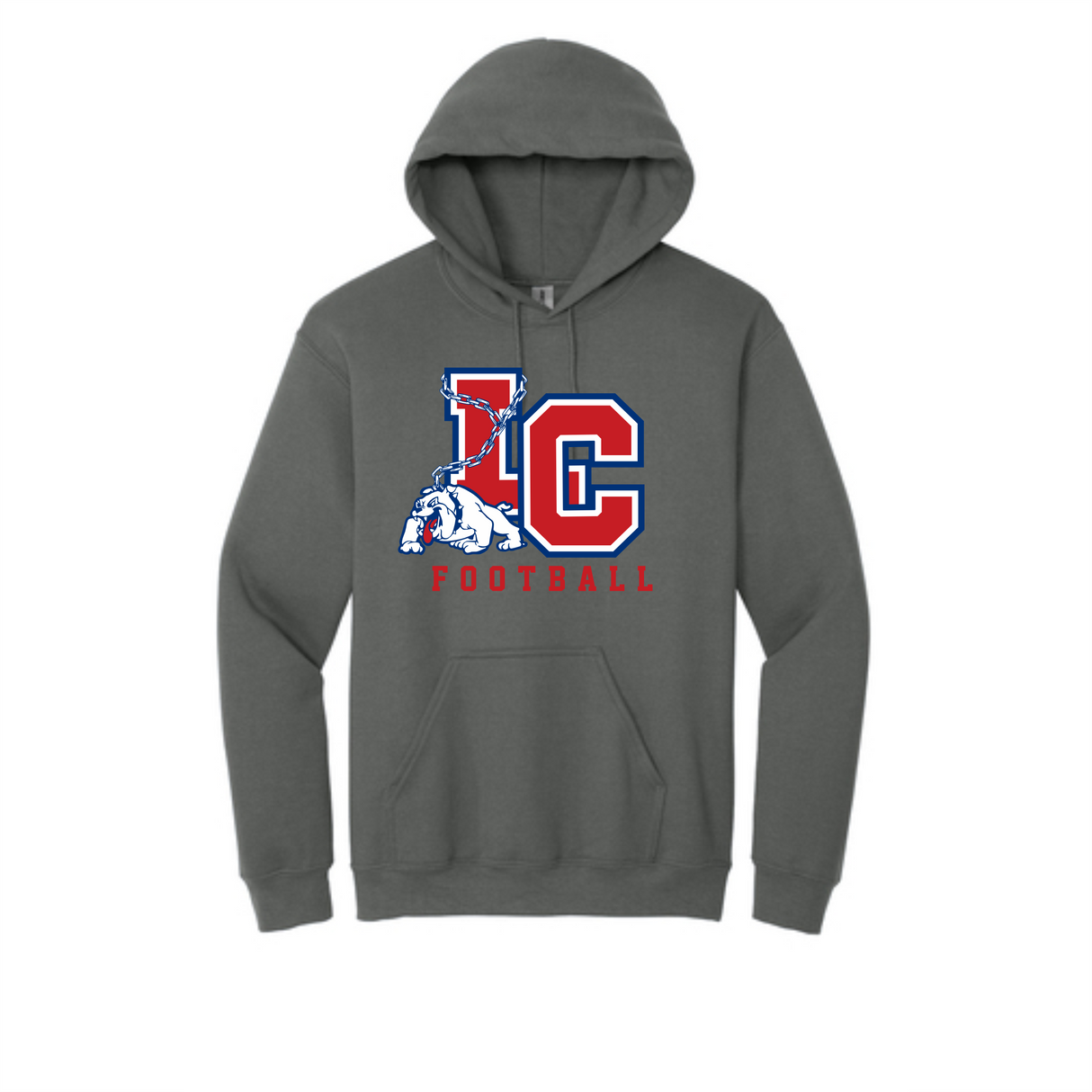 LCHS Football "LC" Pullover Hoodie