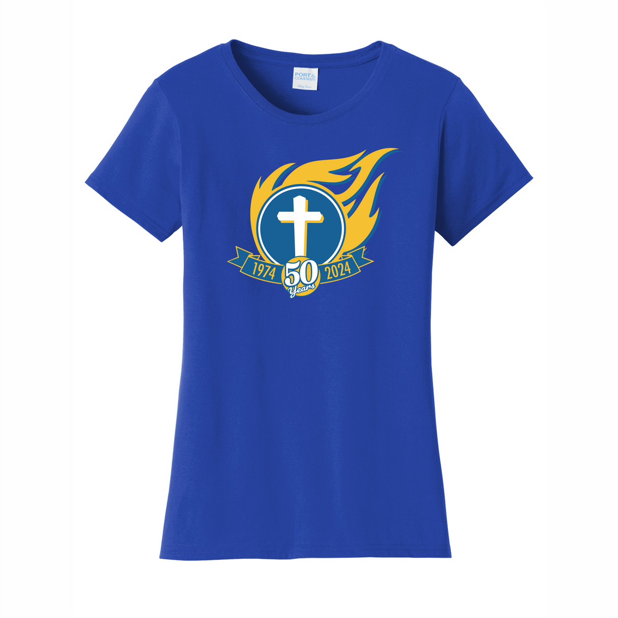 MVCS 50th Anniversary Women's Cotton Tee