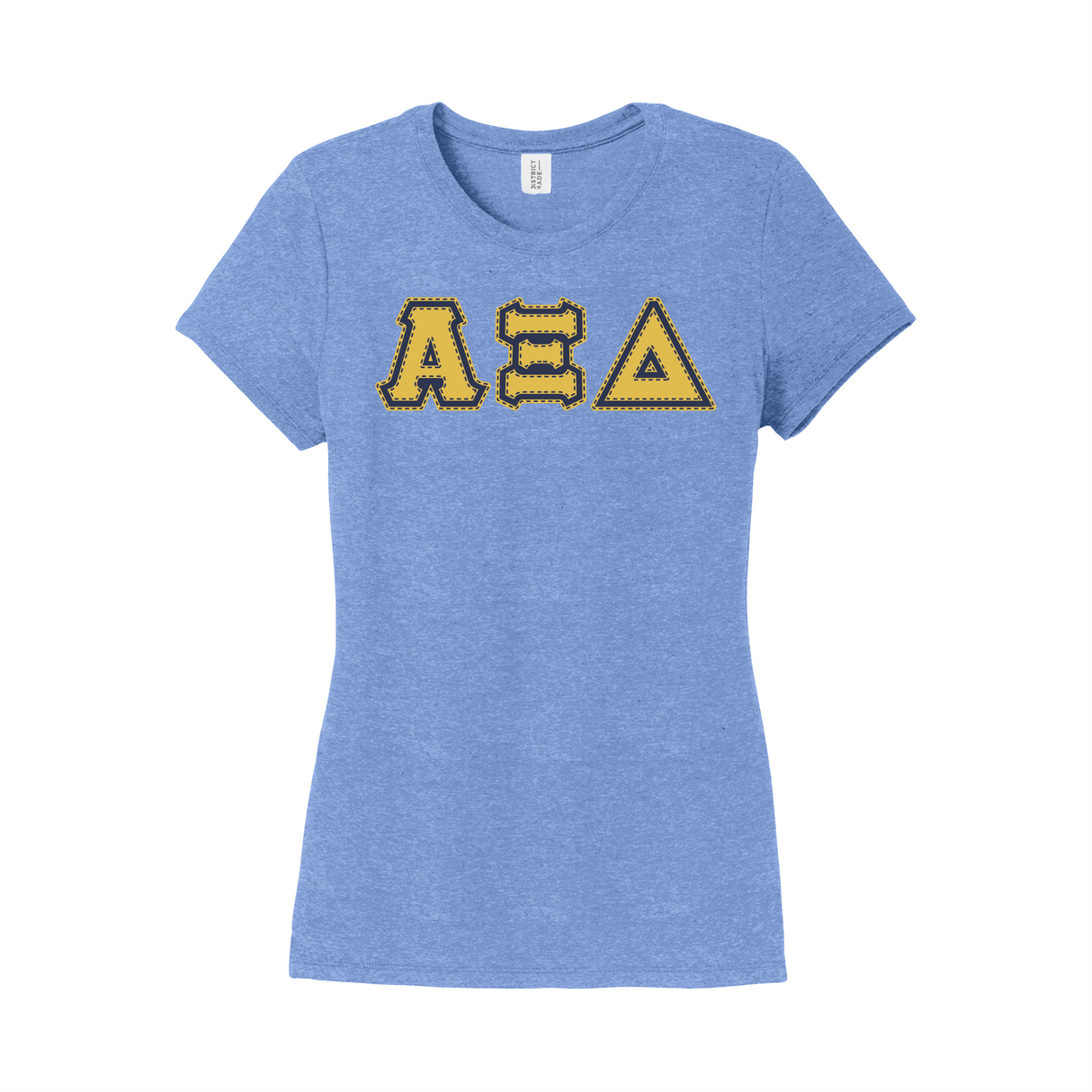 Greek Letters Women's Tri-Blend Tee
