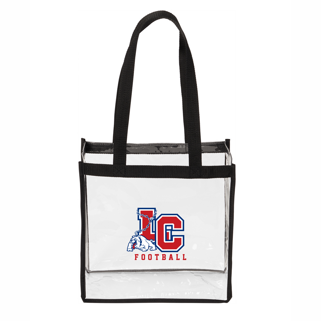 LCHS Football Clear Stadium Tote