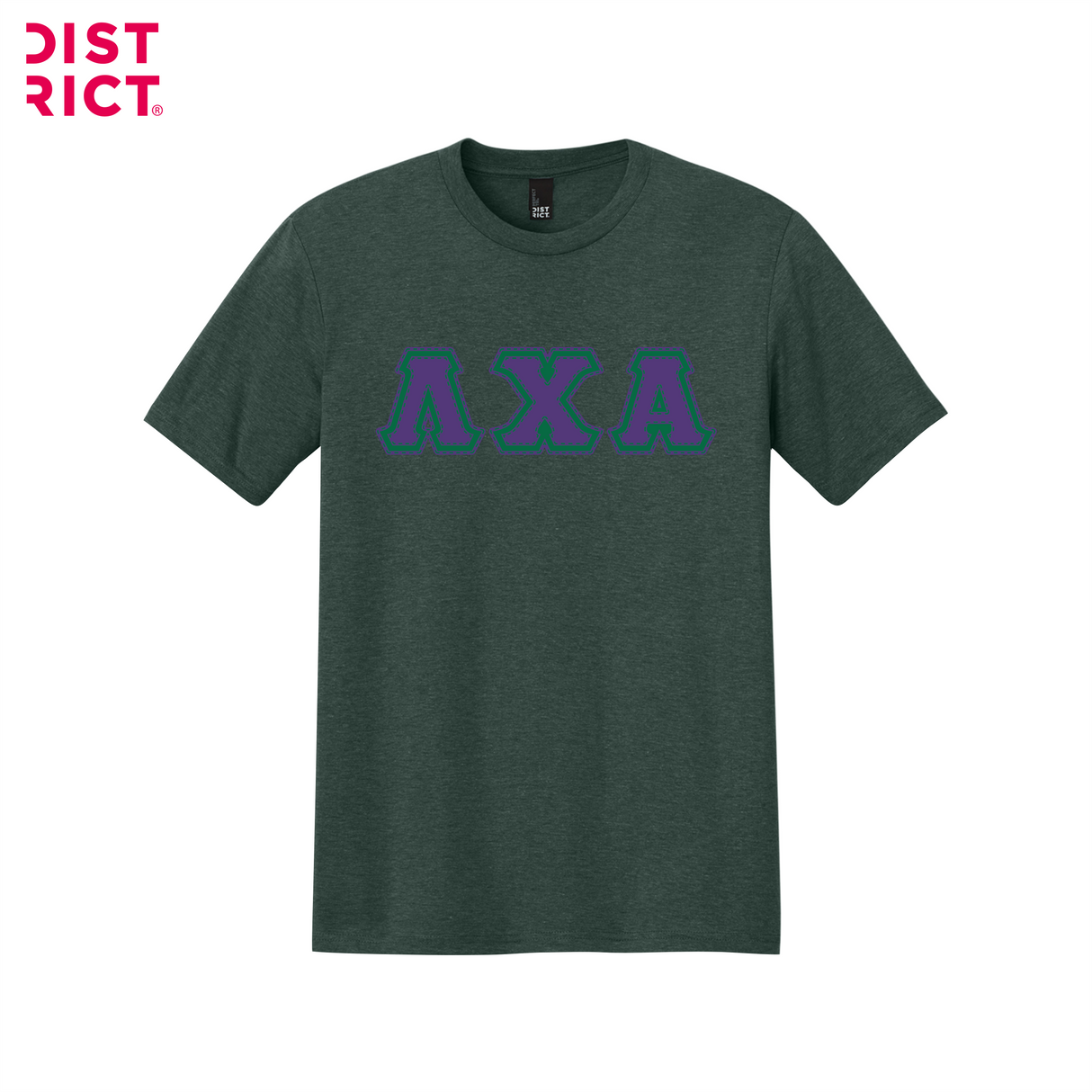 Greek Letters Tri-Blend Tee