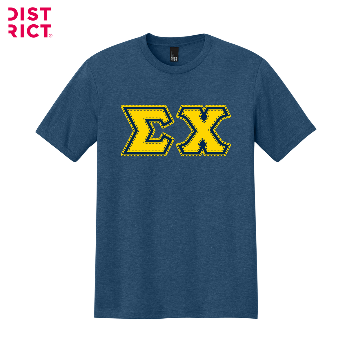 Greek Letters Tri-Blend Tee