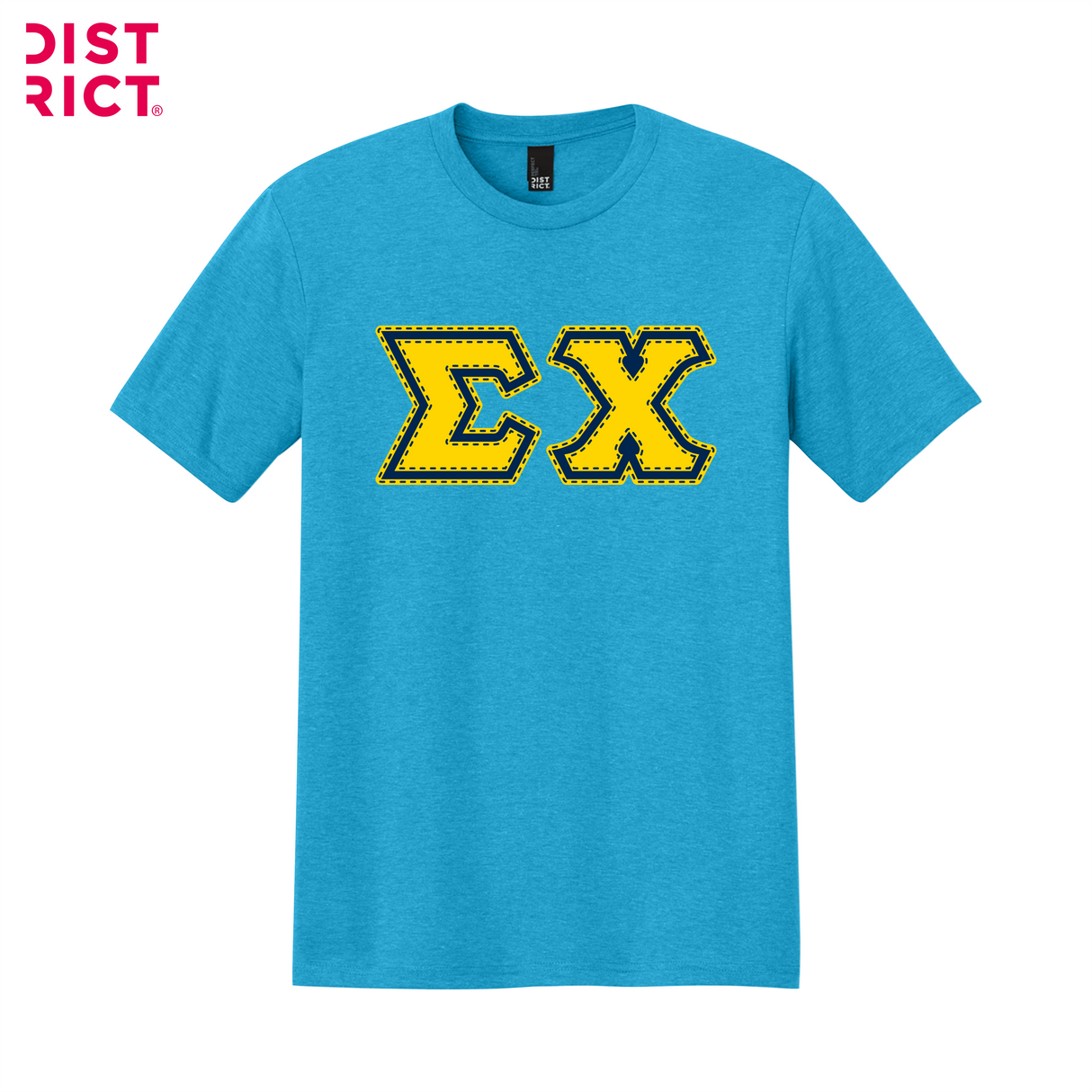 Greek Letters Tri-Blend Tee