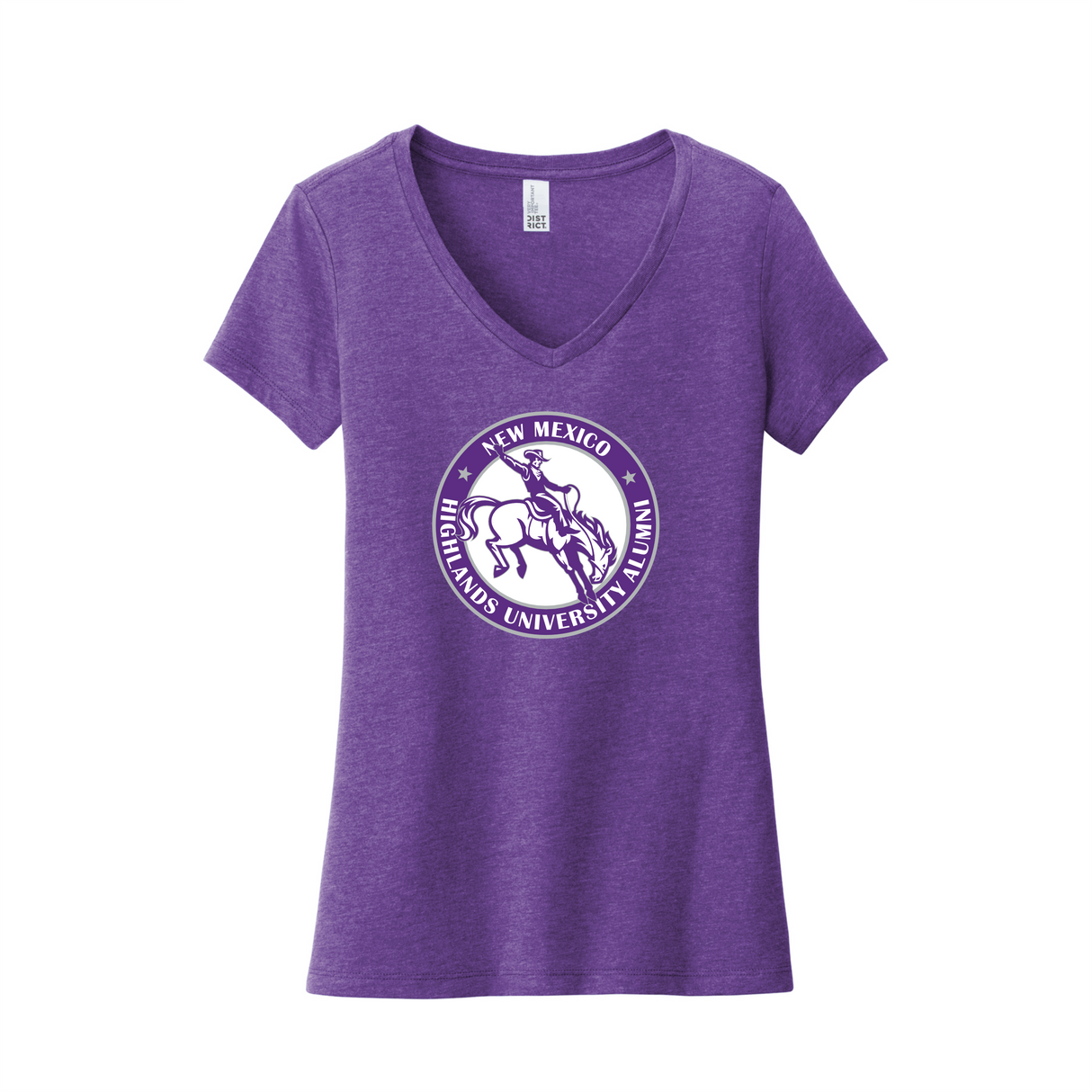 NM Highlands Women's V-Neck Cotton Tee
