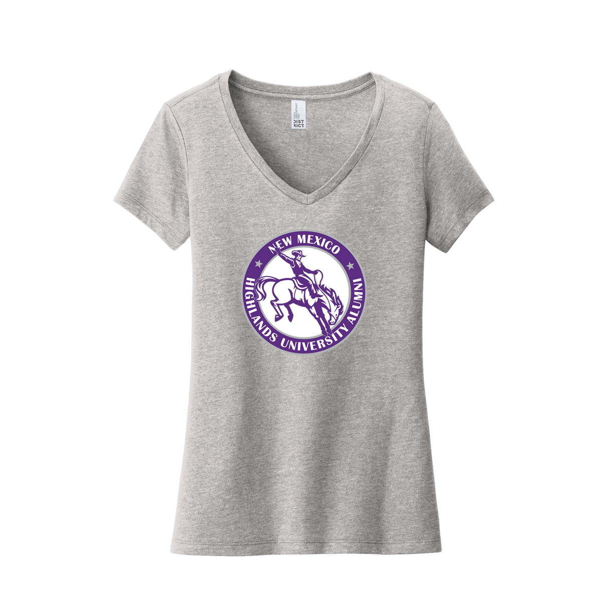 NM Highlands Women's V-Neck Cotton Tee