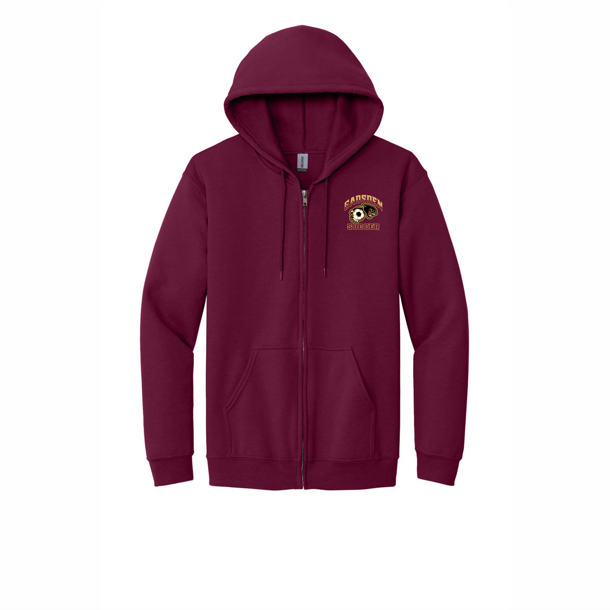 GHS Girls Soccer Full-Zip Hoodie