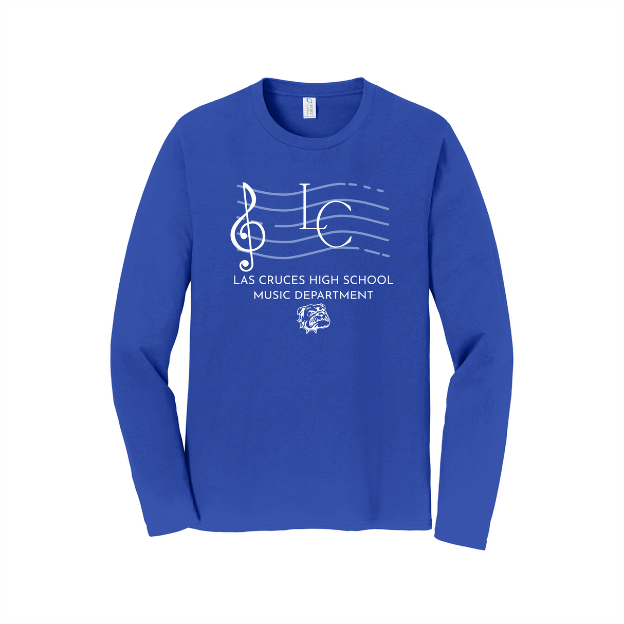 LCHS Band Music Department Long-Sleeve Cotton Tee