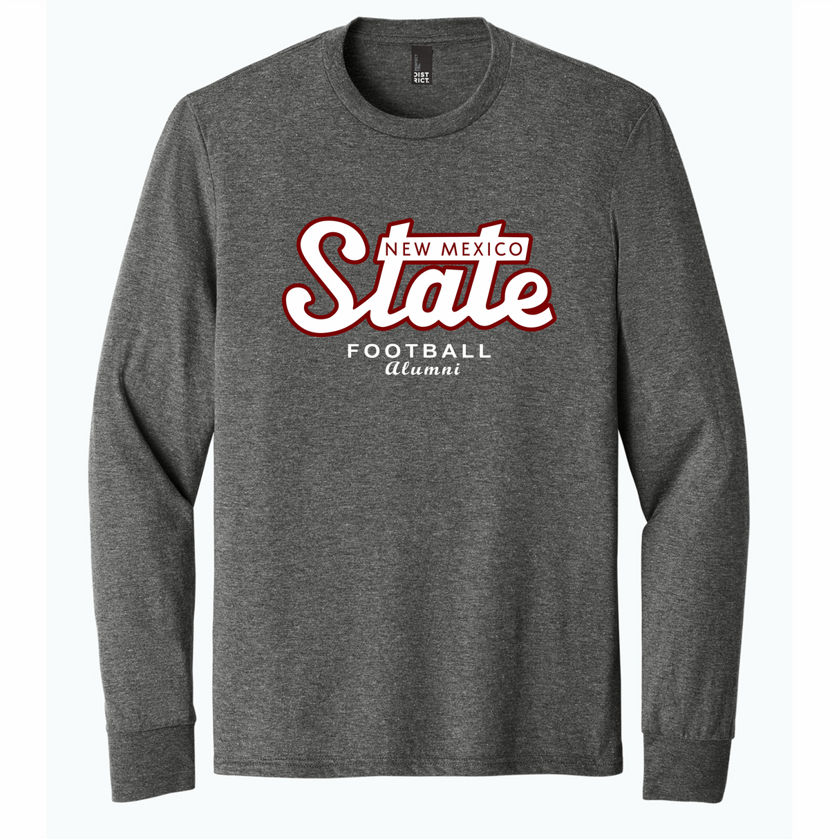NMSU Football Alumni Long-Sleeve Tri-Blend Tee