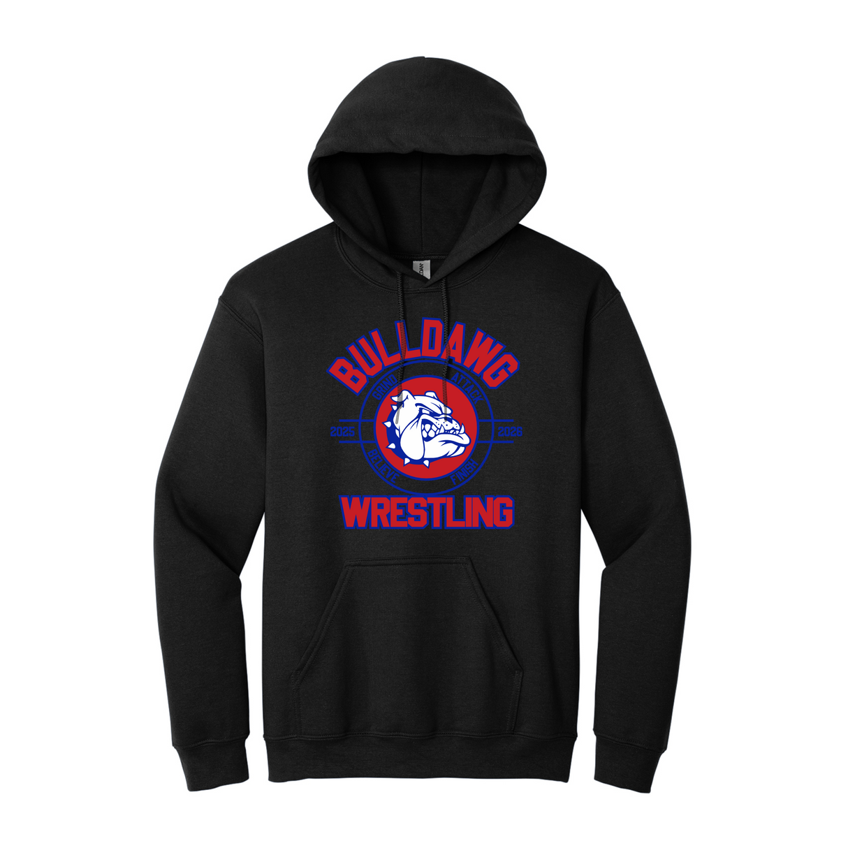 LCHS Wrestling Hoodie