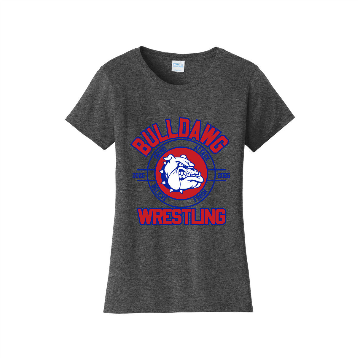 LCHS Wrestling Women's Cotton Tee