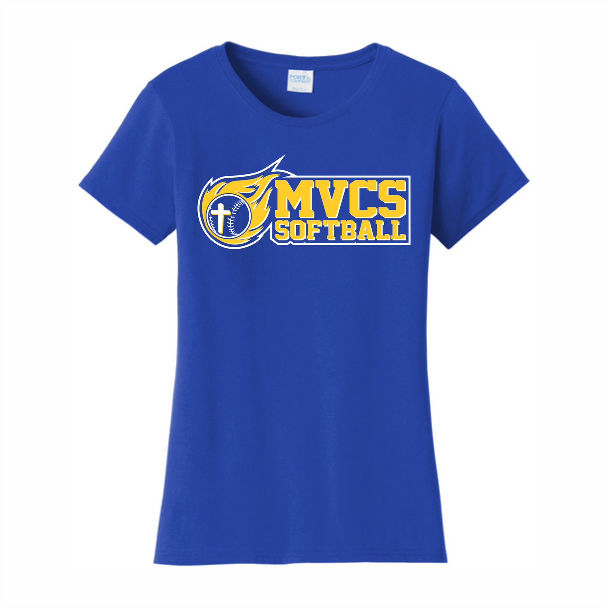 MVCS Softball Women's Cotton Tee