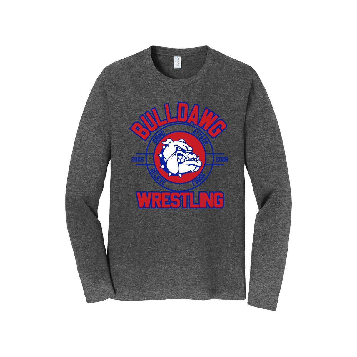 LCHS Wrestling Long-Sleeve Cotton Tee