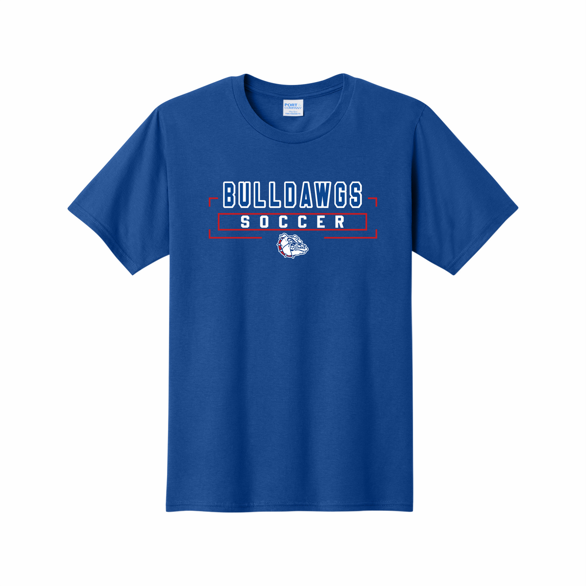 LCHS Lady Bulldawg Soccer Cotton Tee