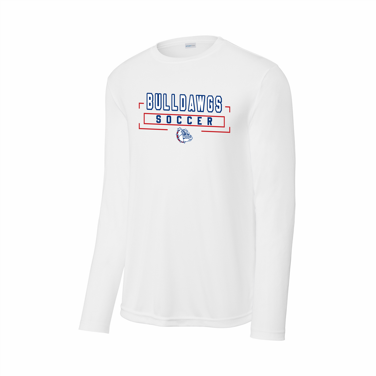 LCHS Lady Bulldawg Soccer Long Sleeve Performance Tee