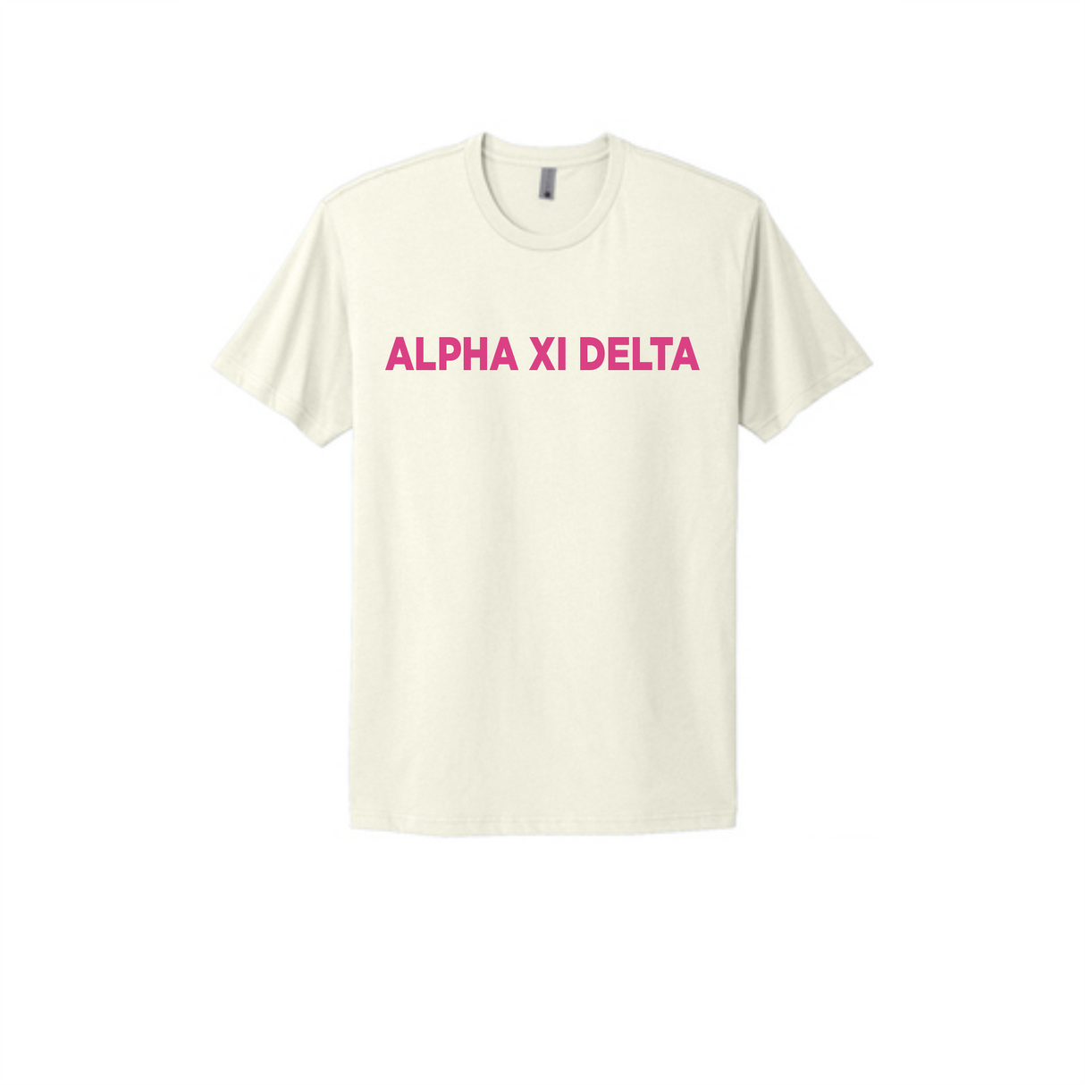 Alpha Xi Delta Cotton Tee "Hearts"