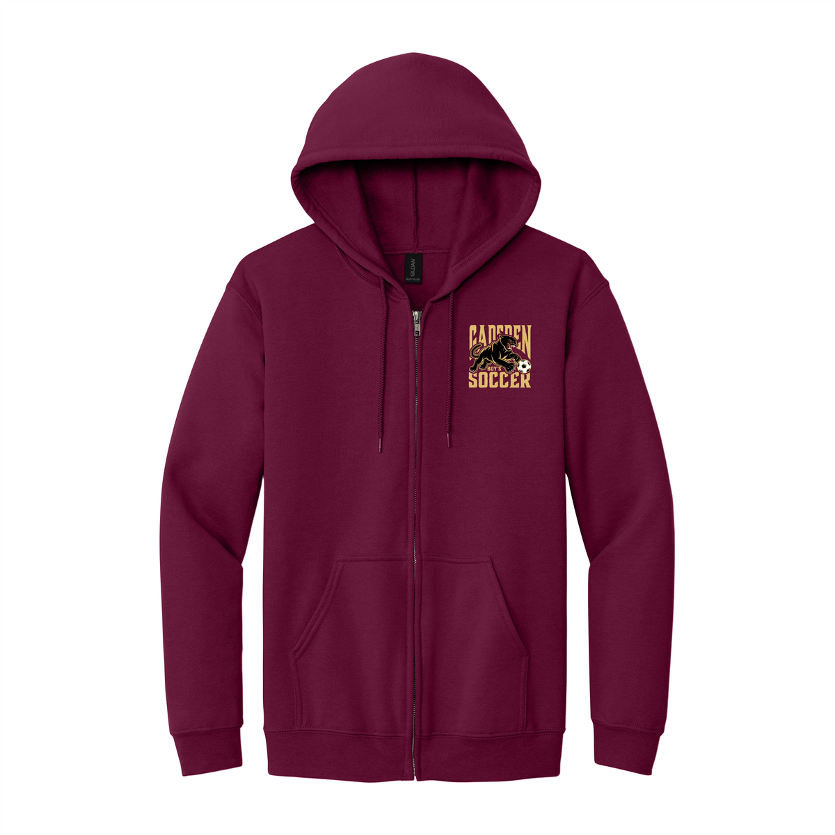 GHS Boys Soccer Full-Zip Hoodie