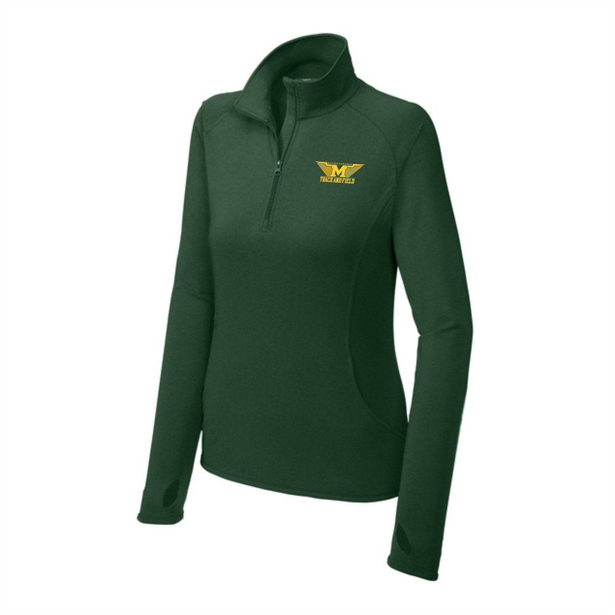 MHS Track Women's 1/4-Zip Pullover