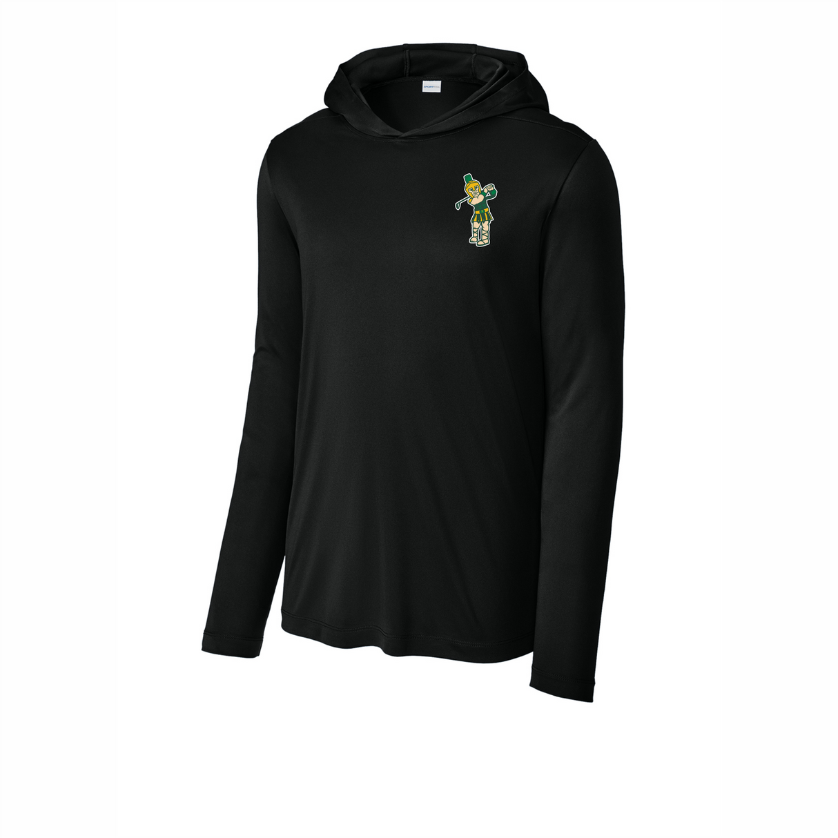 MHS Golf Long-Sleeve Hooded Performance Tee