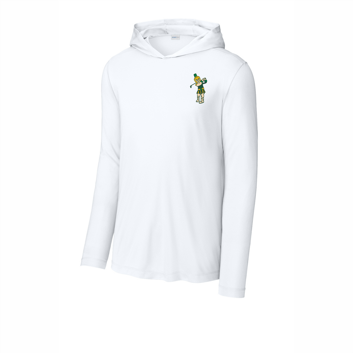 MHS Golf Long-Sleeve Hooded Performance Tee