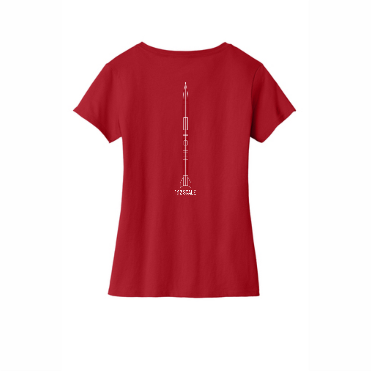 Atomic Aggies Women's V-Neck Cotton Tee