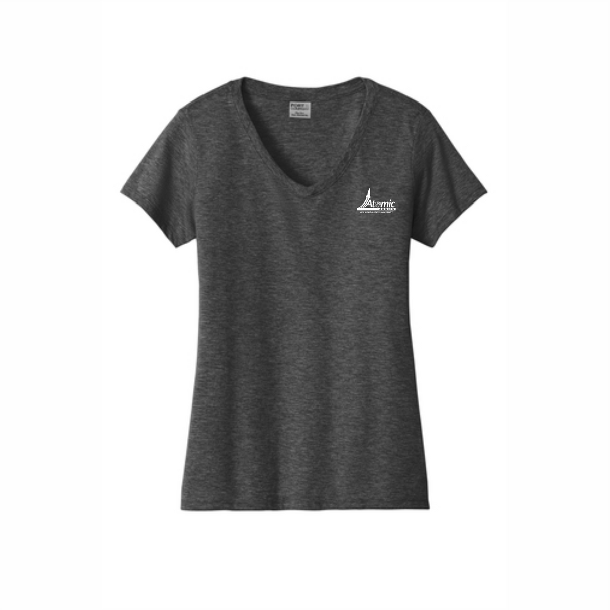 Atomic Aggies Women's V-Neck Cotton Tee