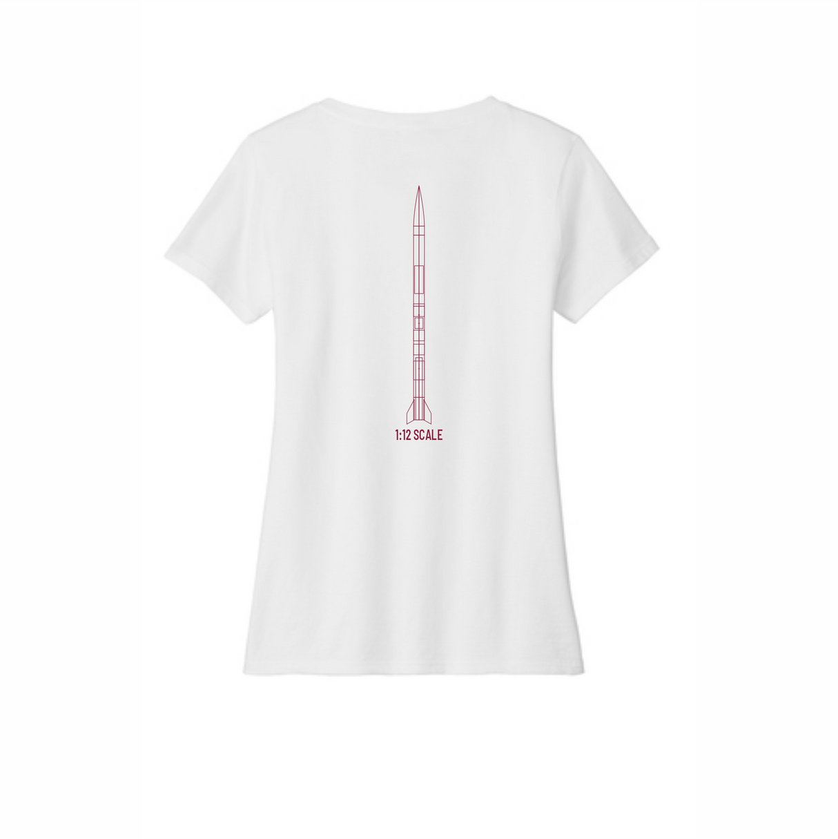 Atomic Aggies Women's V-Neck Cotton Tee