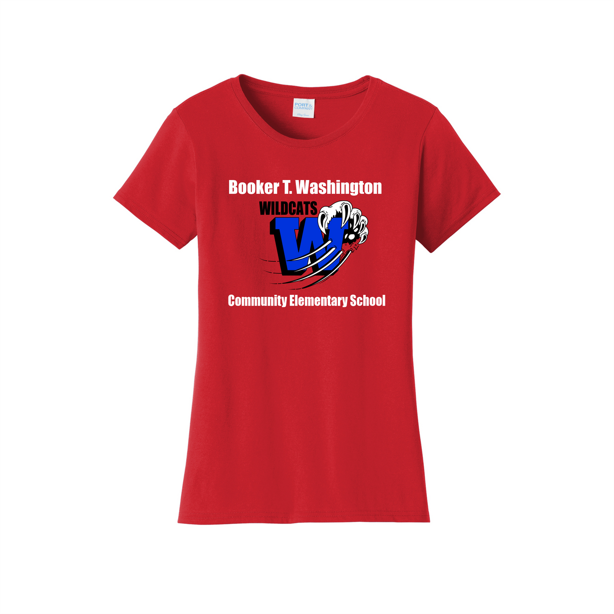 Booker T. Washington Elementary Women's Cotton Tee