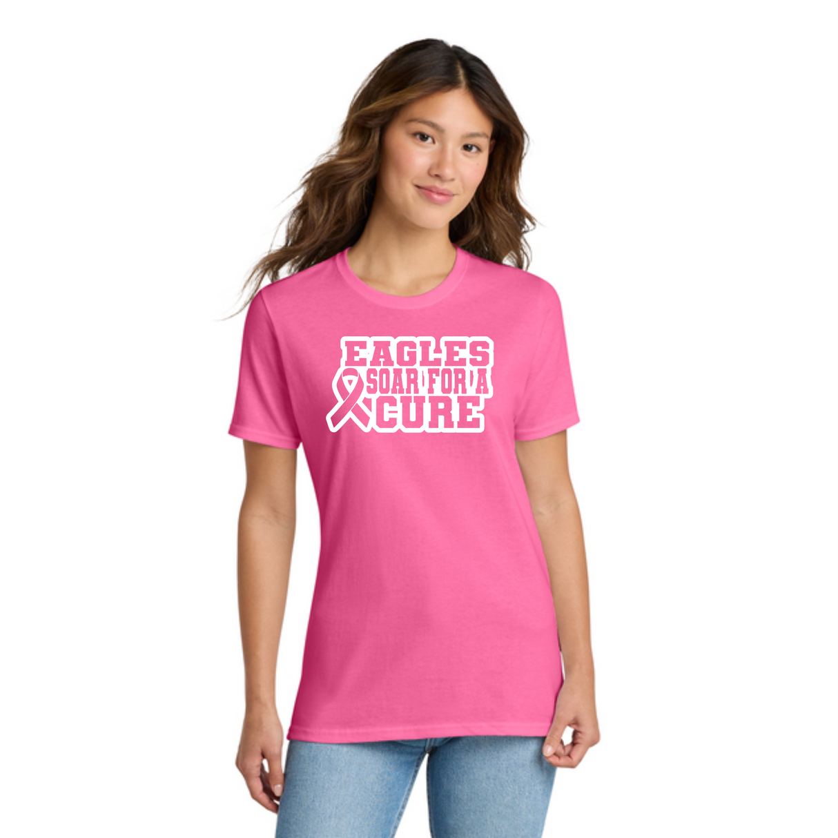 Vista Eagles Breast Cancer Awareness Women's Tee