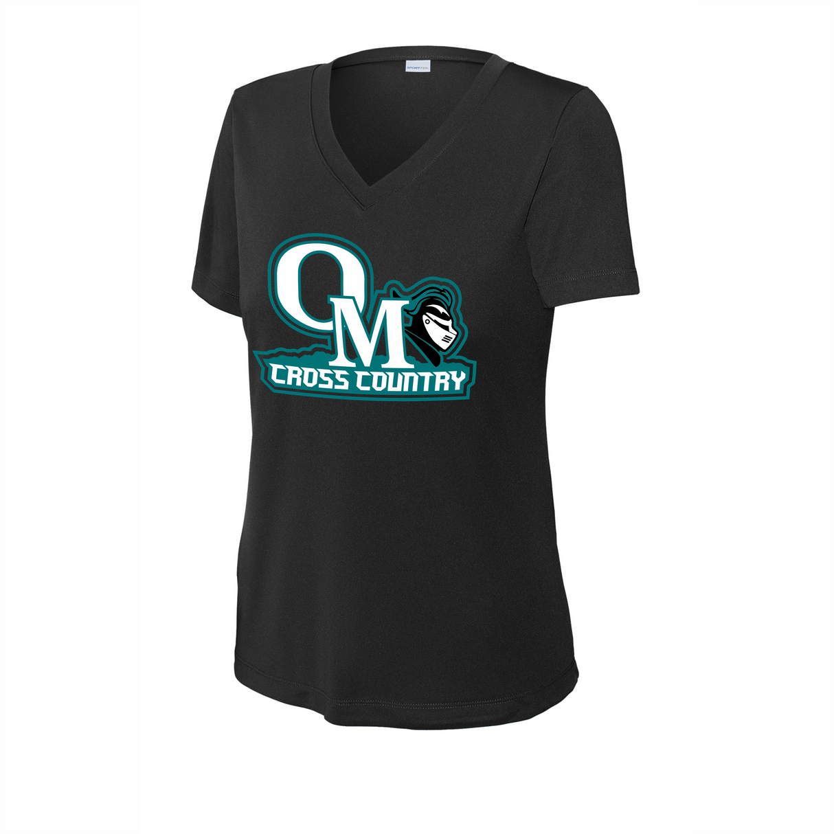 OMHS Cross Country Women's V-Neck Performance Tee