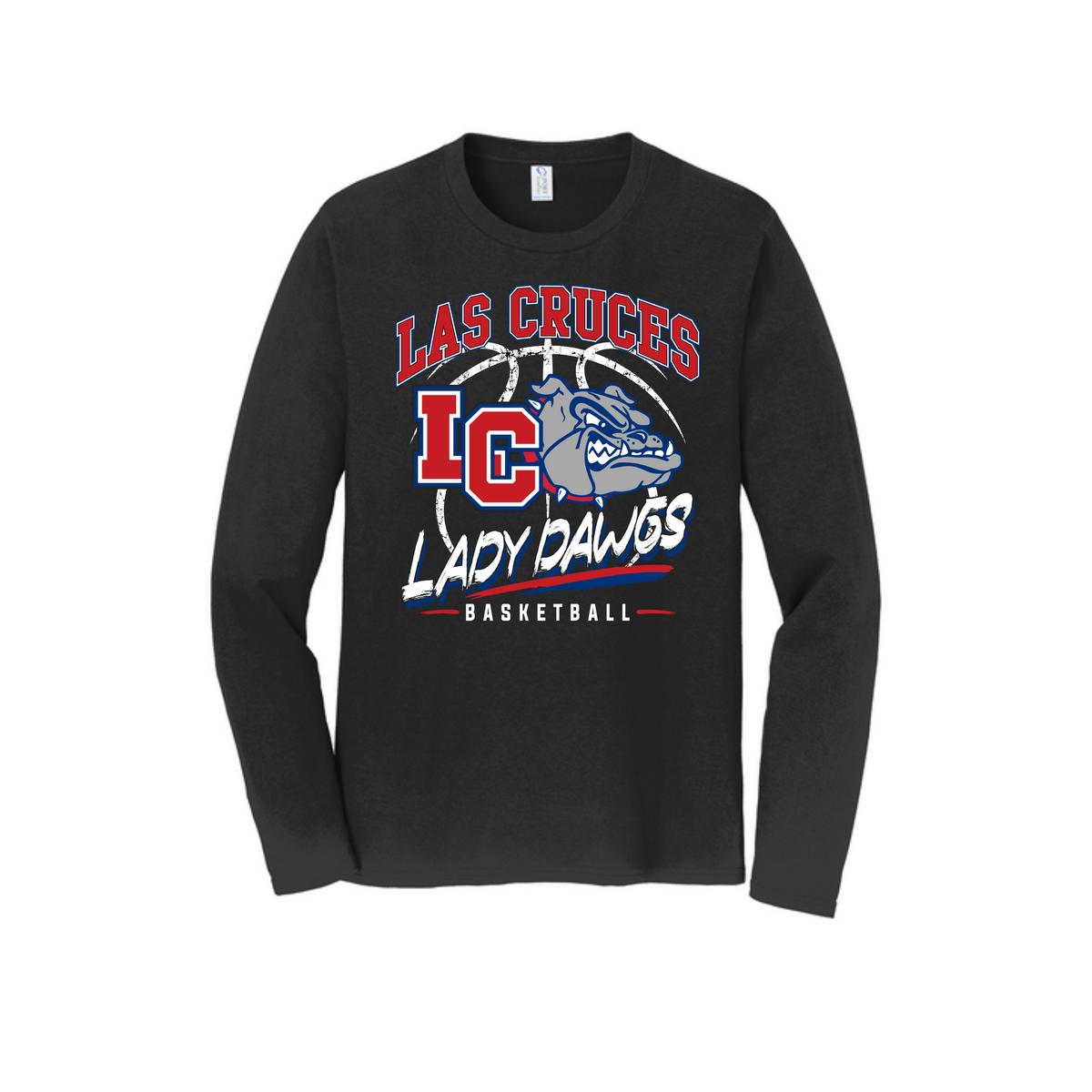 LCHS Girls Basketball Long-Sleeve Cotton Tee