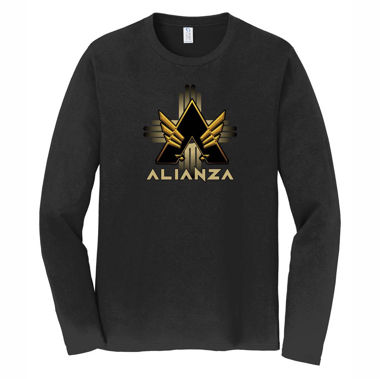 Alianza Long-Sleeve Cotton Tee