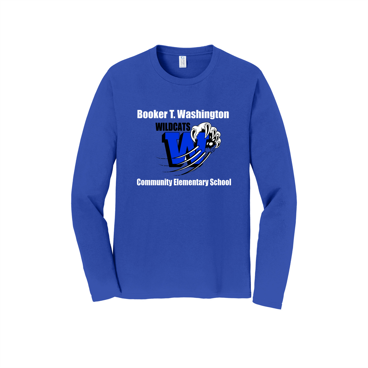 Booker T. Washington Elementary Long-Sleeved Cotton Tee