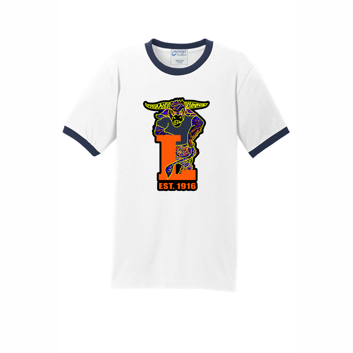 Lordsburg HS Ringer Tee