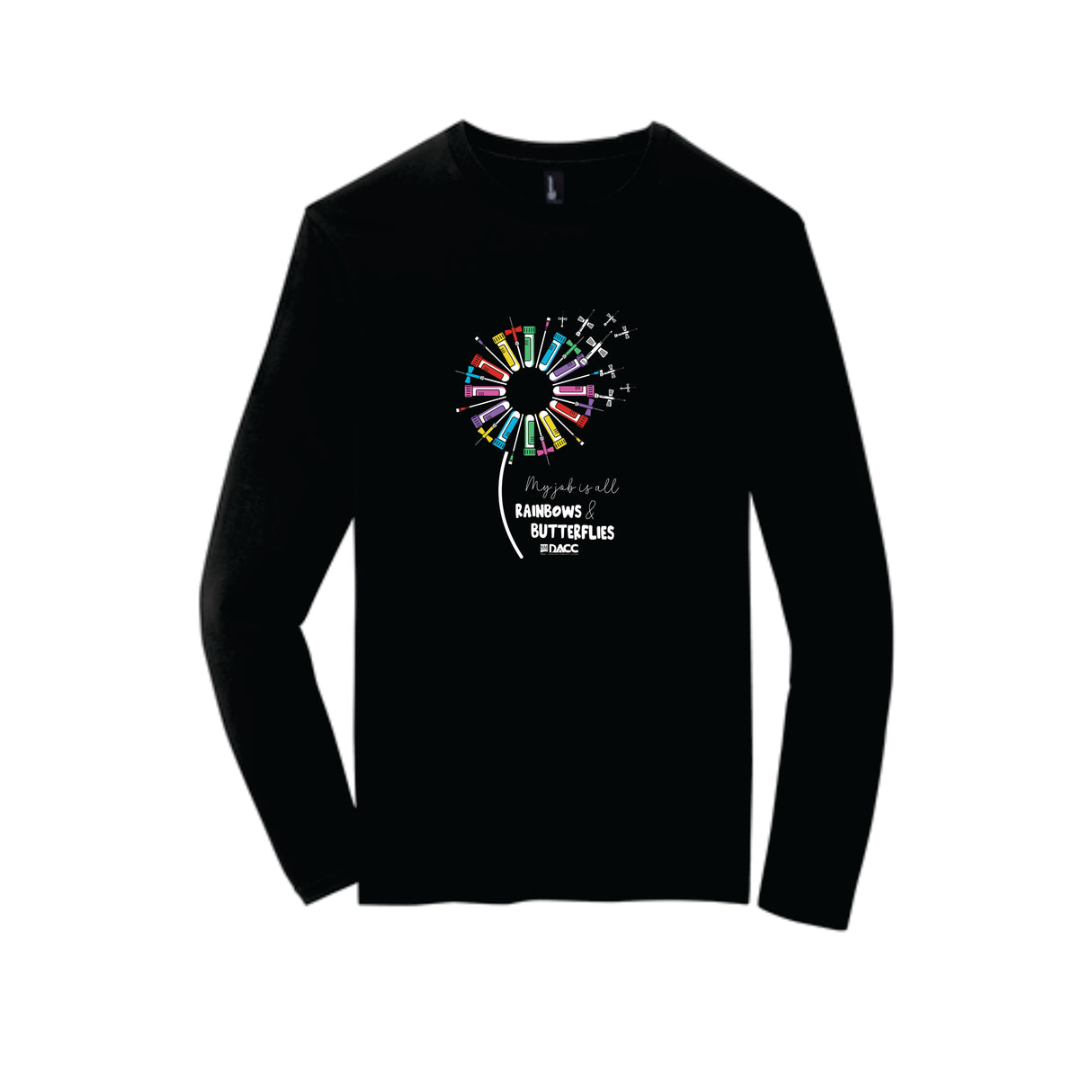 DACC Medical Assistant Phlebotomy Long-Sleeve Cotton Tee