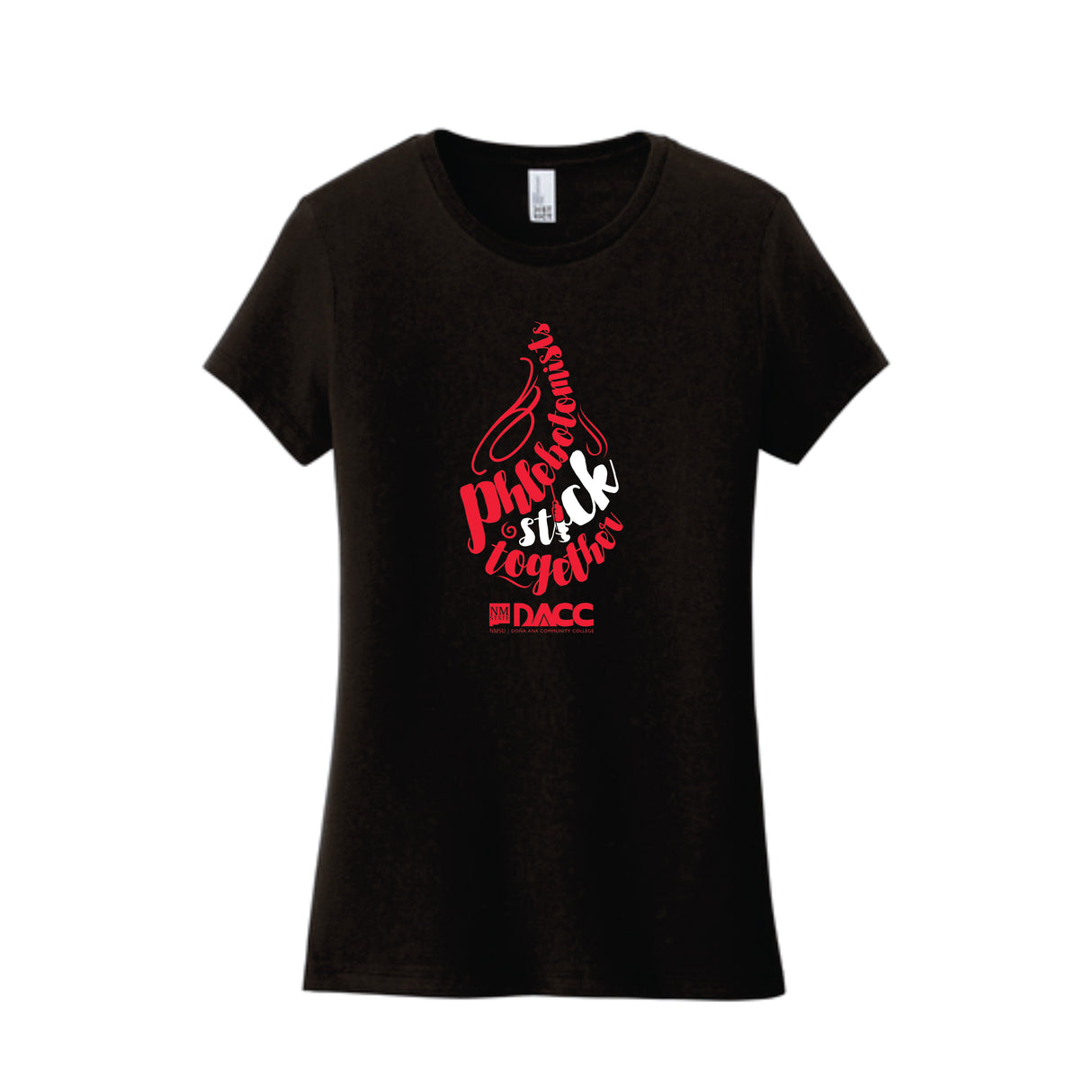 DACC Medical Assistant Phlebotomy Women's Cotton Tee