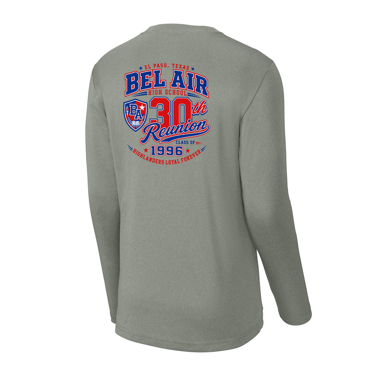 Bel Air Wrestling Long-Sleeved Performance Tee