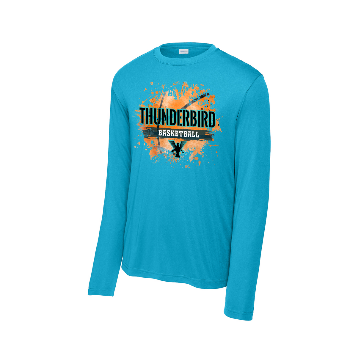 ZMS Girls Basketball Long-Sleeve Performance Tee