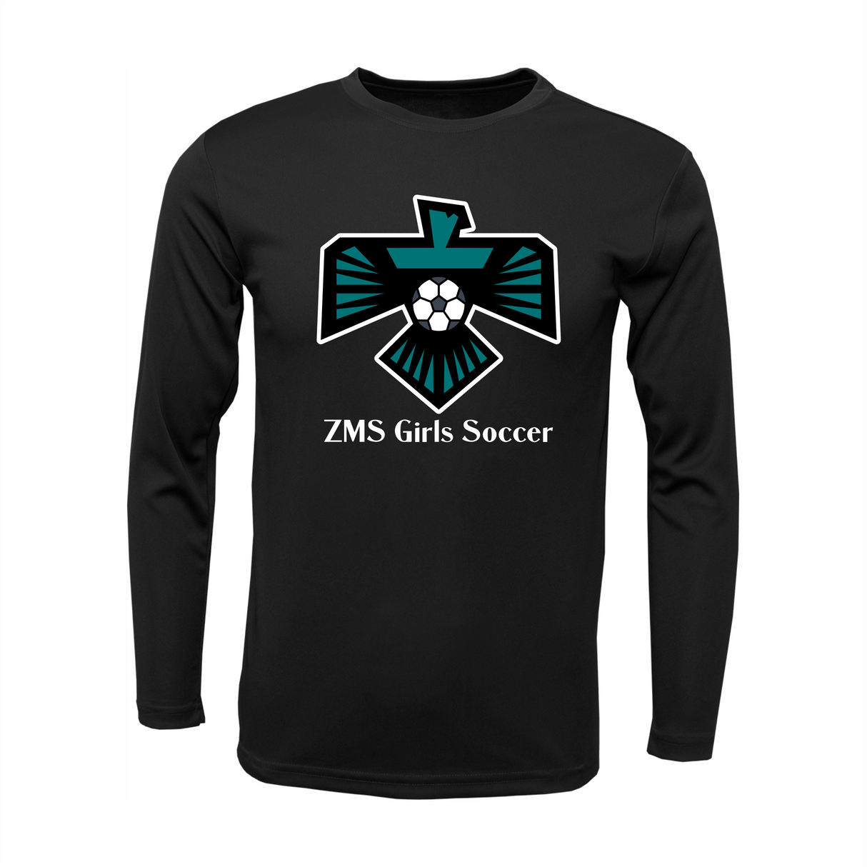 ZMS Soccer Long-Sleeve Performance Tee